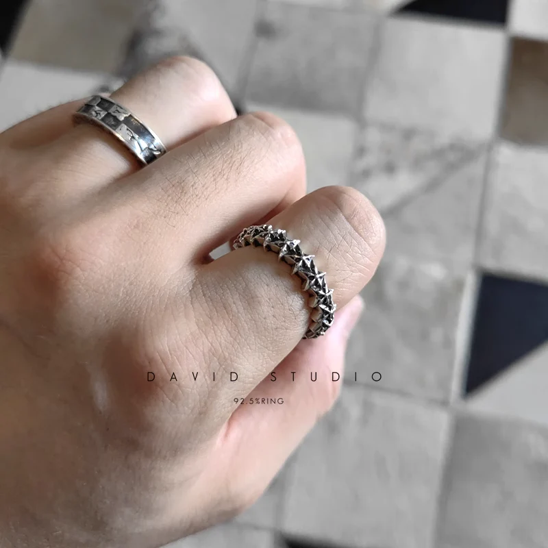 CHROME HEARTS 5 SIDED STAR LOOP RING
