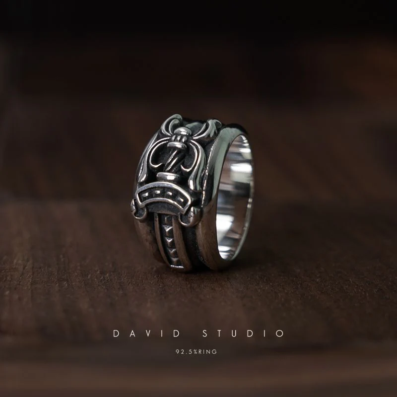 CHROME HEARTS DAGGER RING