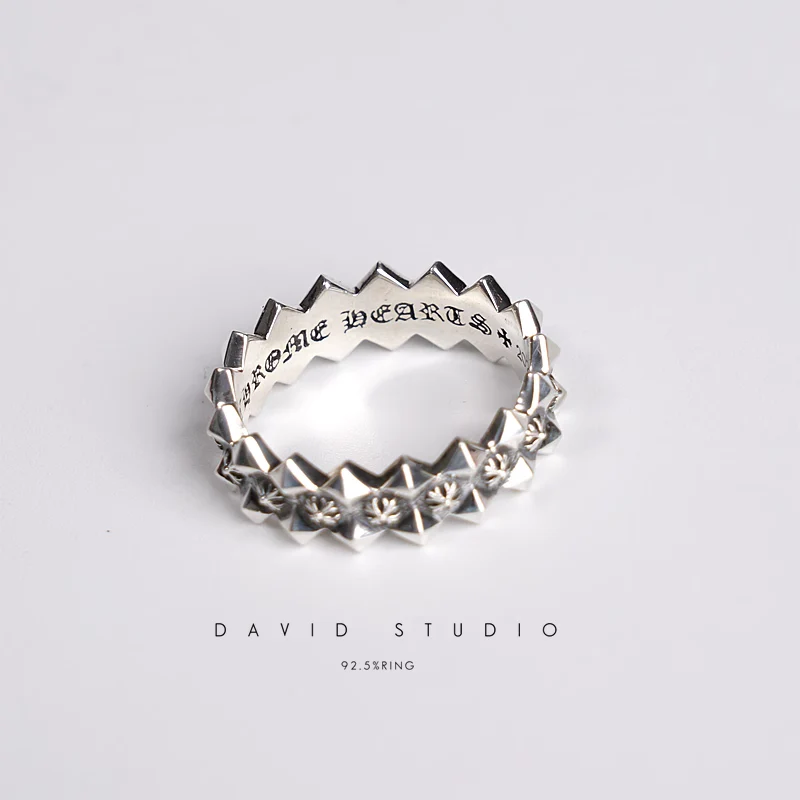 CHROME HEARTS CH PLUS RAGGED EDGE RING