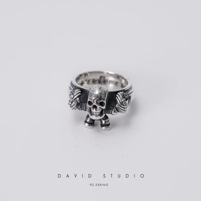 CHROME HEARTS FOTI HARRIS CABLE RING