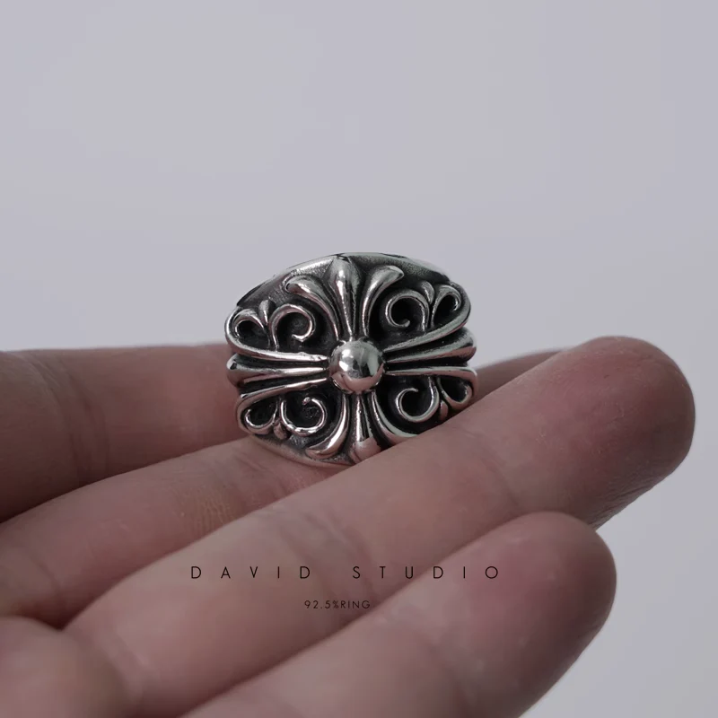 CHROME HEARTS KEEPER RING