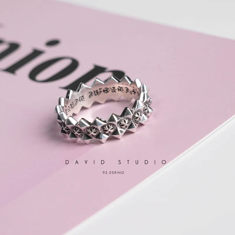 CHROME HEARTS CH PLUS RAGGED EDGE RING
