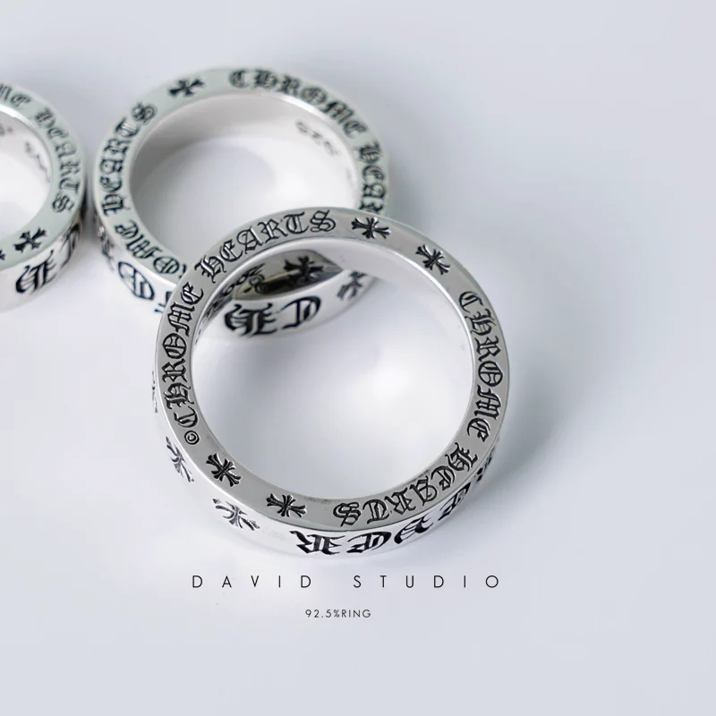 6MM CHROME HEARTS FOREVER RING – SPACER
