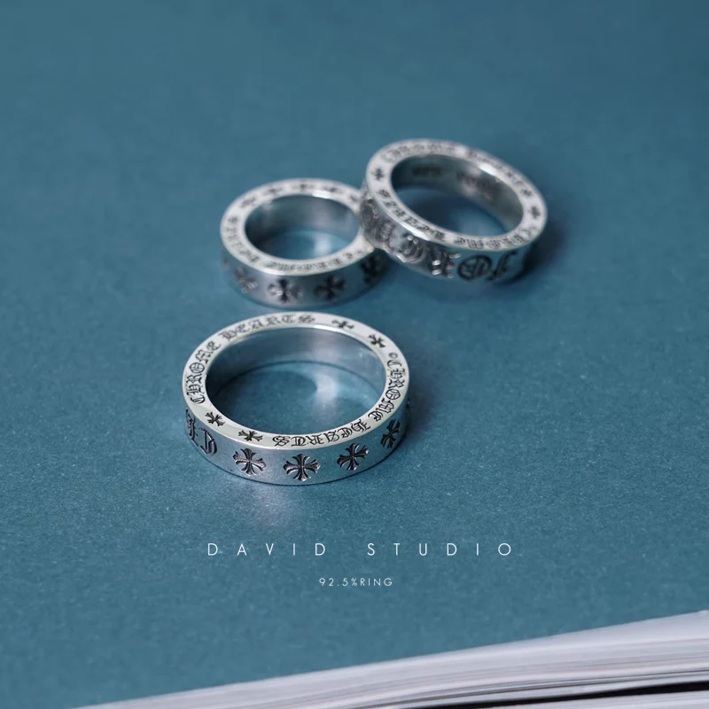 6MM CHROME HEARTS FOREVER RING – SPACER