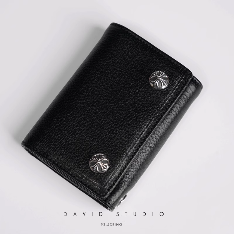 2 SNAP CROSS BUTTON WALLET
