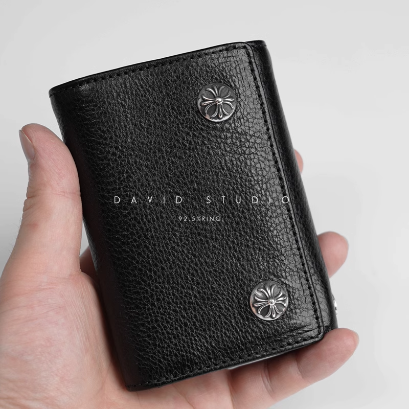 2 SNAP CROSS BUTTON WALLET