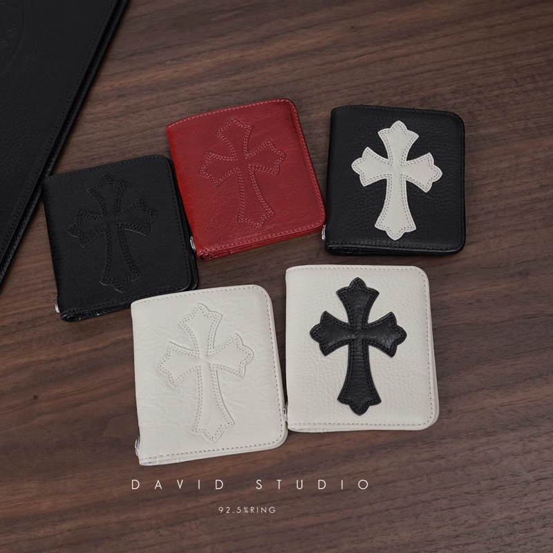 CHROME HEARTS CROSS FOLDING WALLET（SMALL VERSION）