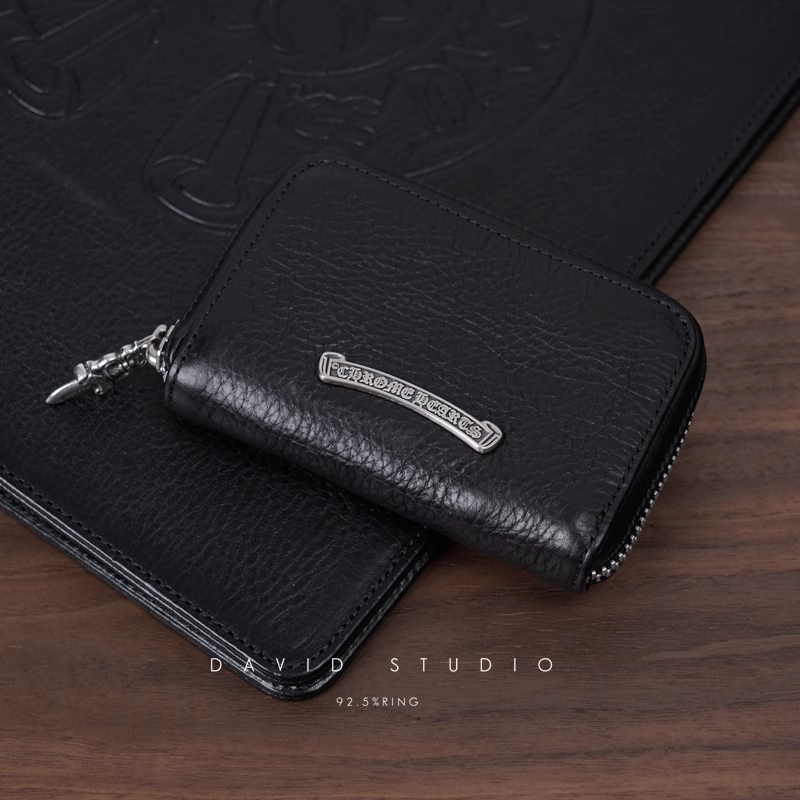 Chrome Hearts Zip Cowhide Wallet