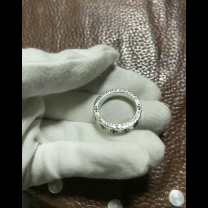 6MM CHROME HEARTS FOREVER RING – SPACER