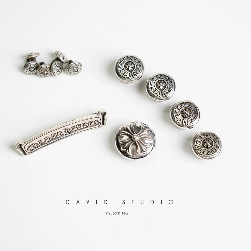 CHROME HEARTS JEANS BUTTON ACCESSORIES(A SET)