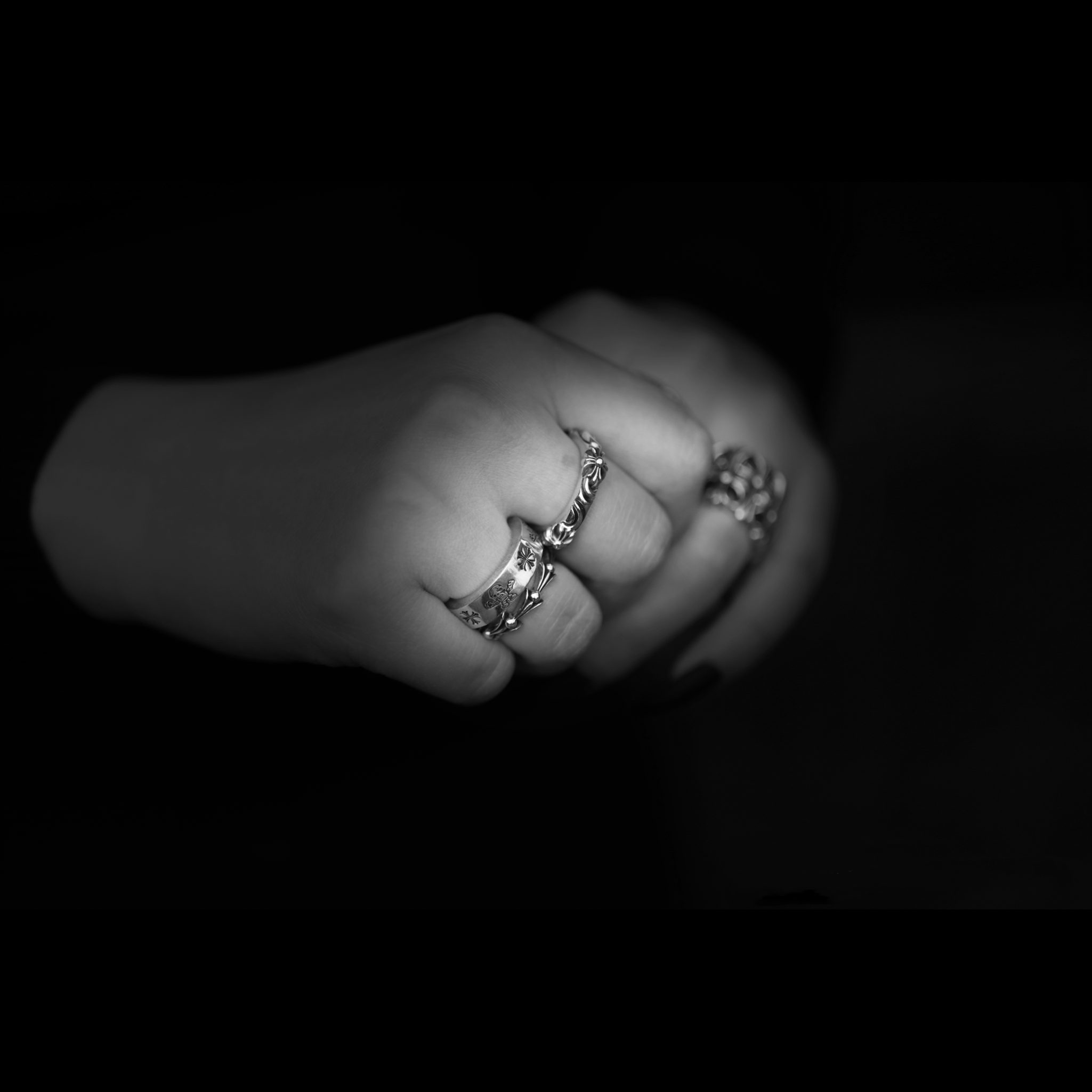 CHROME HEARTS SBT BAND RING