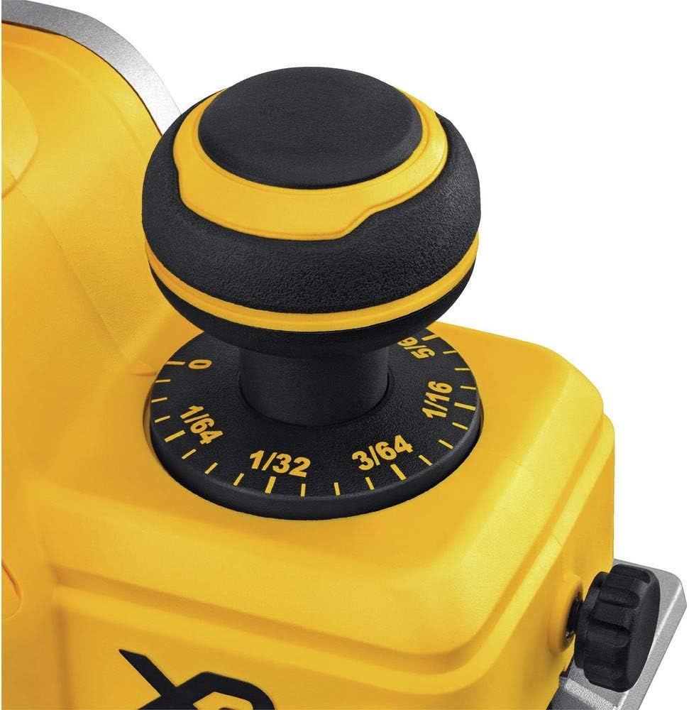 DEWALT 20V MAX Planer, 30,000 Cuts Per Minute, 2 mm Cut Depth, Brushless Motor, Bare Tool Only (DCP580B)