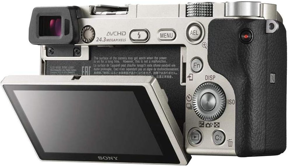 Sony Alpha a6000 Mirrorless Digital Camera with 16-50 mm Lens, 24 MP (White)