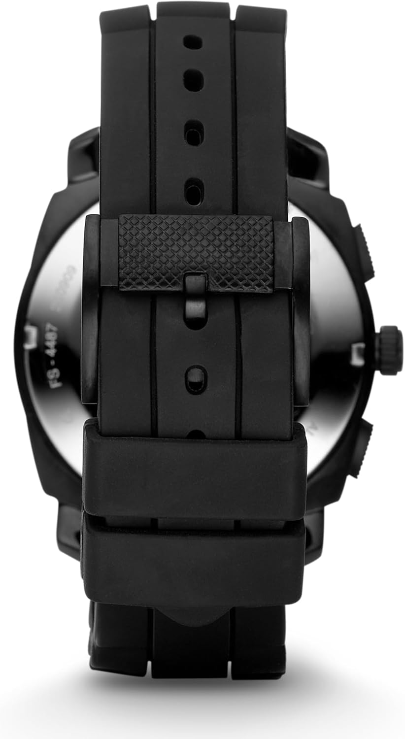 Fossil Machine Men's Watch with Stainless Steel or Leather Band, Chronograph or Analog Watch Display