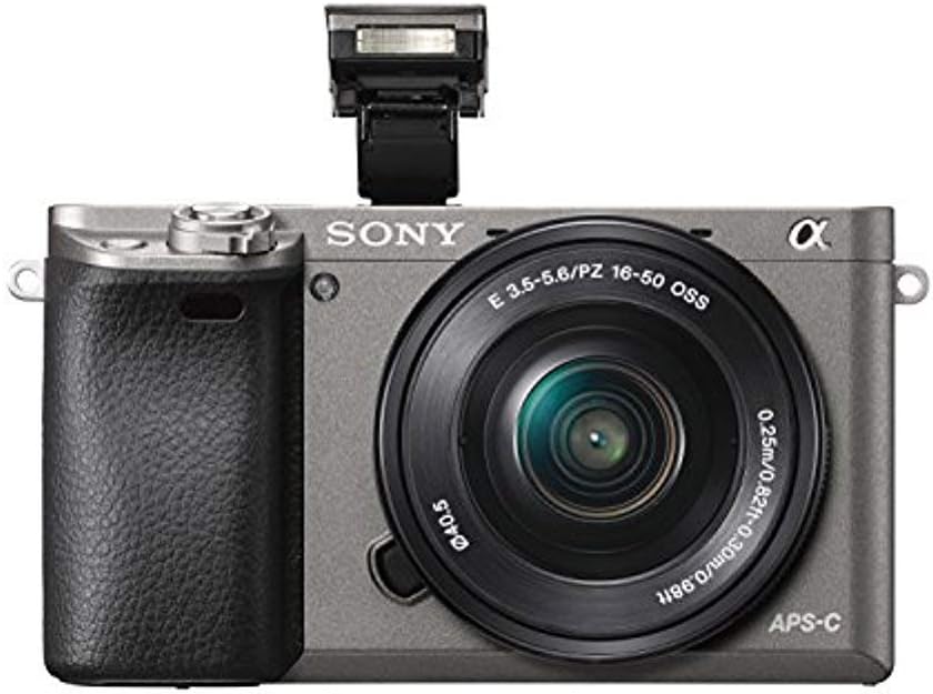 Sony Alpha a6000 Mirrorless Digital Camera with 16-50 mm Lens, 24 MP (White)