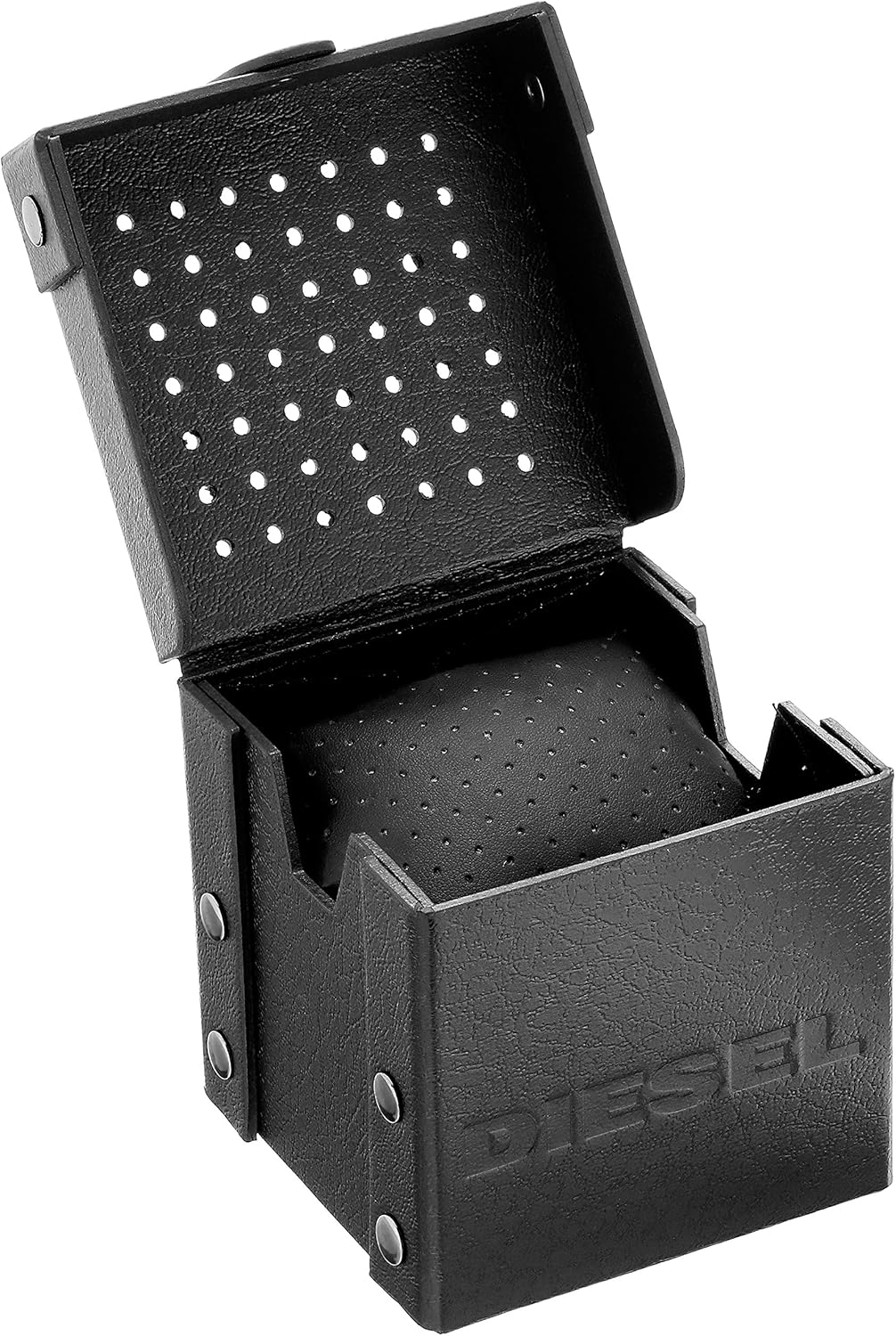 Diesel Mr. Daddy 2.0 Stainless Steel Chronograph Men's Watch, Color: Black Iridescent (Model: DZ7395)