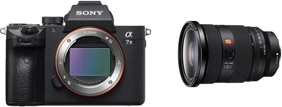 Sony a7 III (ILCEM3K/B) Full-frame Mirrorless Interchangeable-Lens Camera with 28-70mm Lens with 3-Inch LCD, Black
