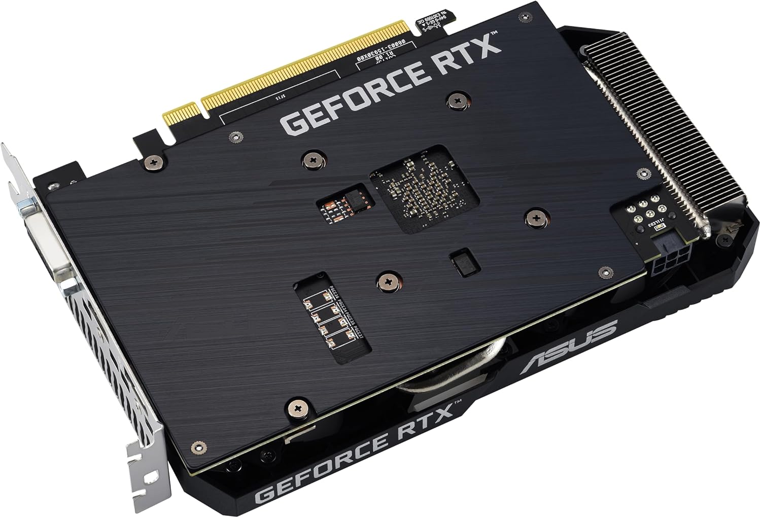 ASUS Dual NVIDIA GeForce RTX 3050 6GB OC Edition Gaming Graphics Card - PCIe 4.0, 6GB GDDR6 Memory, HDMI 2.1, DisplayPort 1.4a, 2-Slot Design, Axial-tech Fan Design, 0dB Technology, Steel Bracket