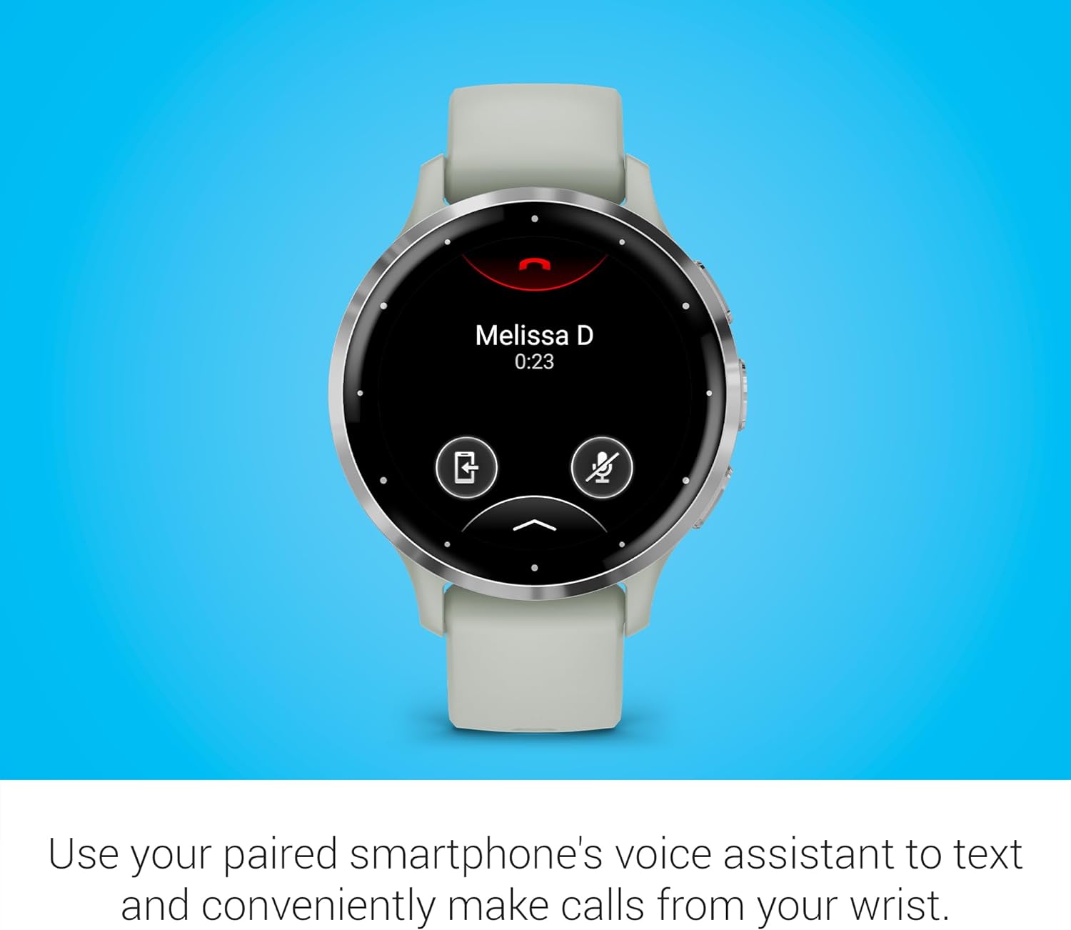 Garmin Venu 3 Slate Stainless Steel Bezel 1.4-Inch AMOLED Touchscreen Display Smart Watch with 45mm Black Case and Silicone Band