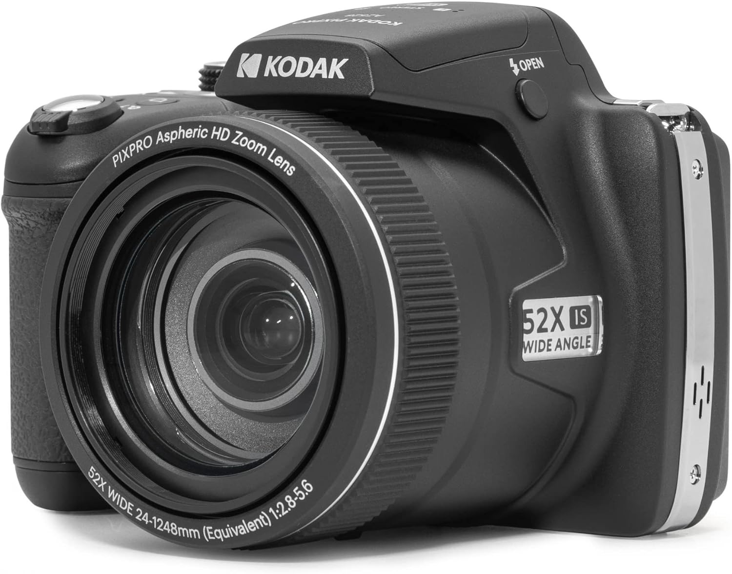 Kodak PIXPRO Astro Zoom AZ528-BK 16 MP Digital Camera with 52x Optical Zoom 24mm Wide Angle Lens 6 fps Burst Shooting 1080P Full HD Video Wi-Fi Connectivity and a 3 LCD Screen (Black)