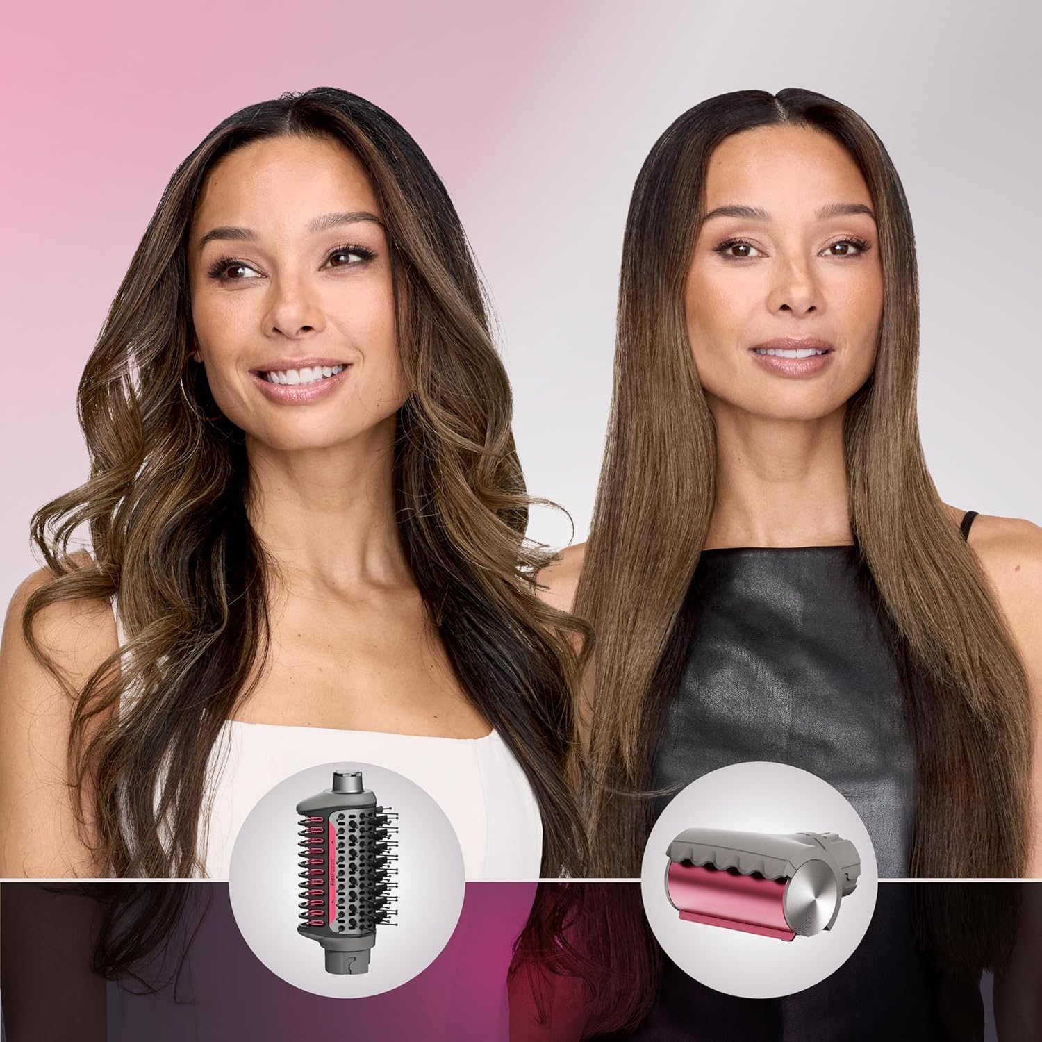 Shark FlexStyle Hair Dryer & Powerful Styling System with 6-Piece Hair Styling Tools, Paddle Brush, Curl-Defining Hair Diffuser, Auto-Wrap Curlers, Styling Concentrator, Oval Brush &, Black, HD440BK