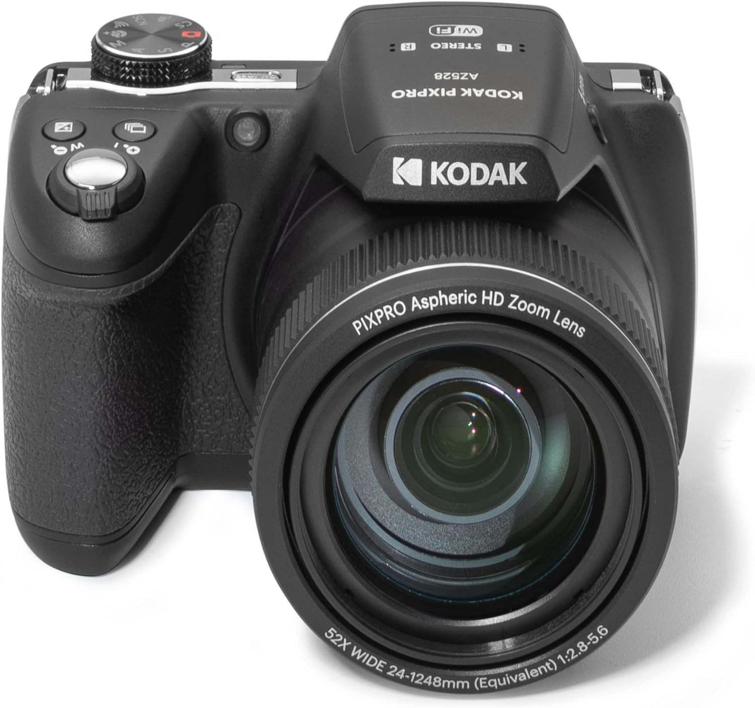 Kodak PIXPRO Astro Zoom AZ528-BK 16 MP Digital Camera with 52x Optical Zoom 24mm Wide Angle Lens 6 fps Burst Shooting 1080P Full HD Video Wi-Fi Connectivity and a 3 LCD Screen (Black)
