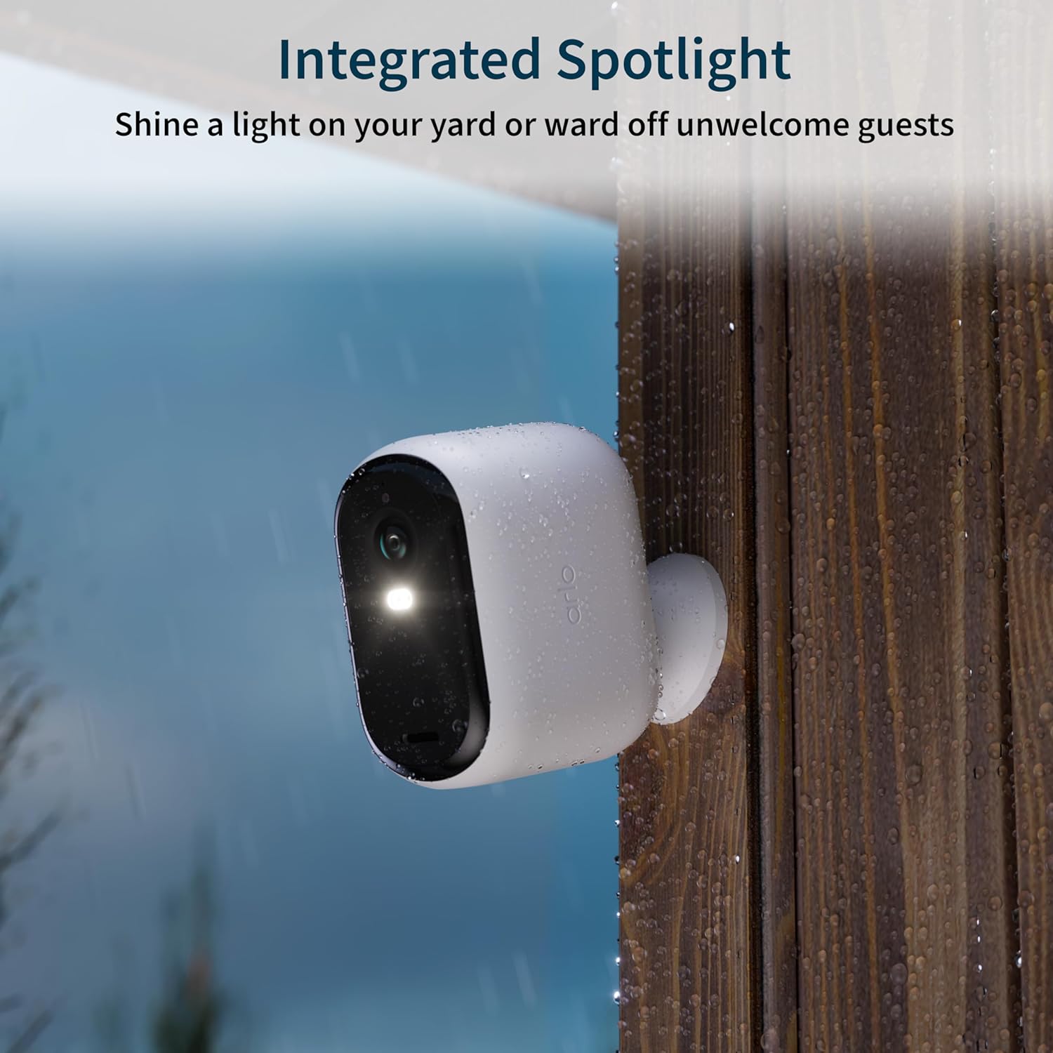 Arlo Essential Security Camera 2K | Indoor - Outdoor | 2nd Gen | Wireless with Spotlight, 2-Way Audio, Color Night Vision, Live Stream, Motion Activiation, Real Time Notifications - White, 2 Camera