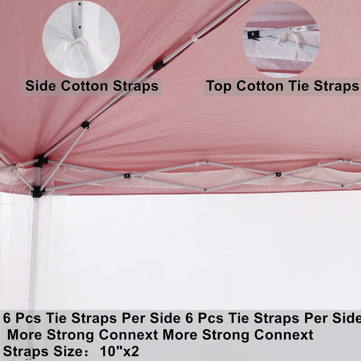 Mosquito Net with Zipper for Outdoor Camping Mosquito Net DIY Canopy Screen Wall Outdoor Mosquito Net for 10 x 10 Patio Gazebo and Tent
