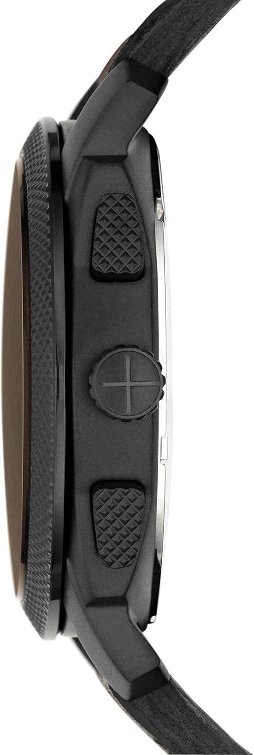 Fossil Machine Men's Watch with Stainless Steel or Leather Band, Chronograph or Analog Watch Display