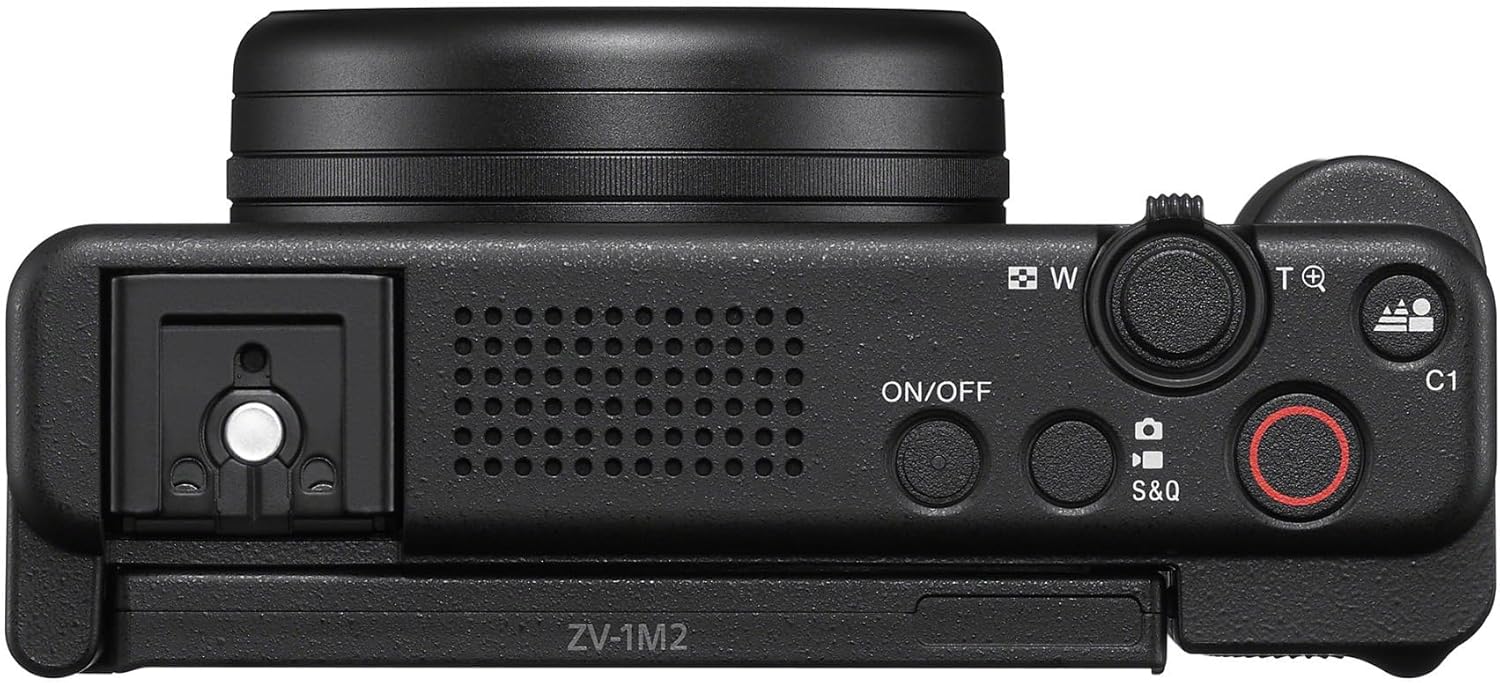 Sony ZV-1 II Vlog Camera for Content Creators and Vloggers - White
