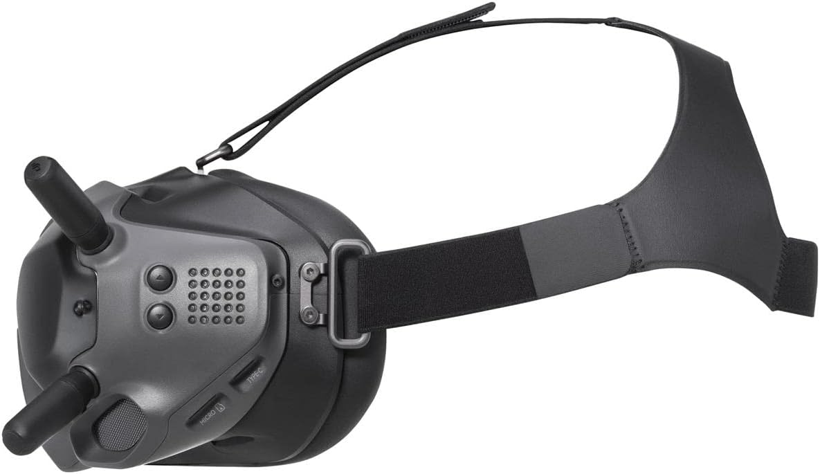 DJI FPV Goggles V2 para Drone Racing Experiencia inmersiva, color negro