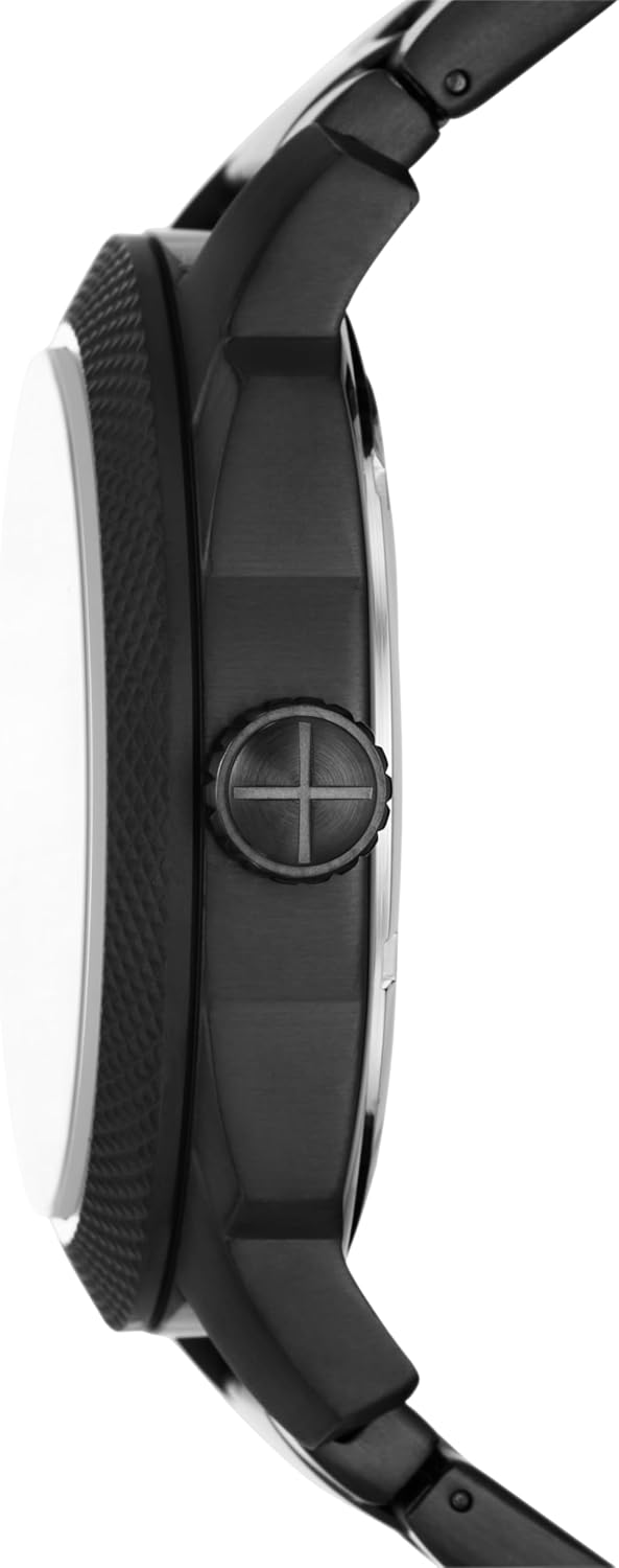 Fossil Machine Men's Watch with Stainless Steel or Leather Band, Chronograph or Analog Watch Display