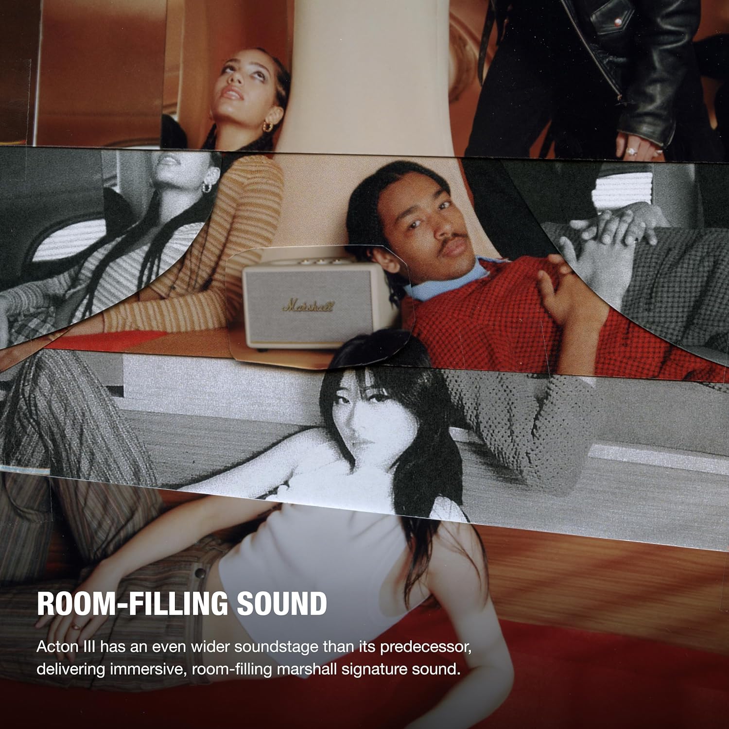 Marshall Acton III Bluetooth Home Speaker, Black