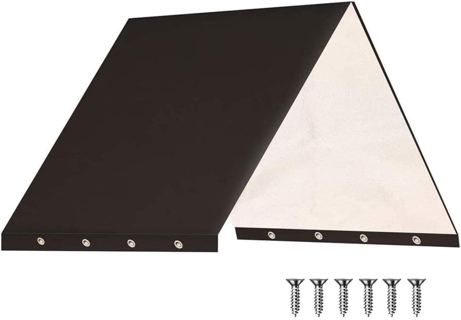 Heavy Duty Swing Set Canopy,Kids Playground Roof Canopy Cover,Wooden Swing Sets Cover For Backyard,Outdoor Replacement Sunshade Cover Black 52“ x 90” Inch,Playest Canopy Replacement 52“ x 90” Inch