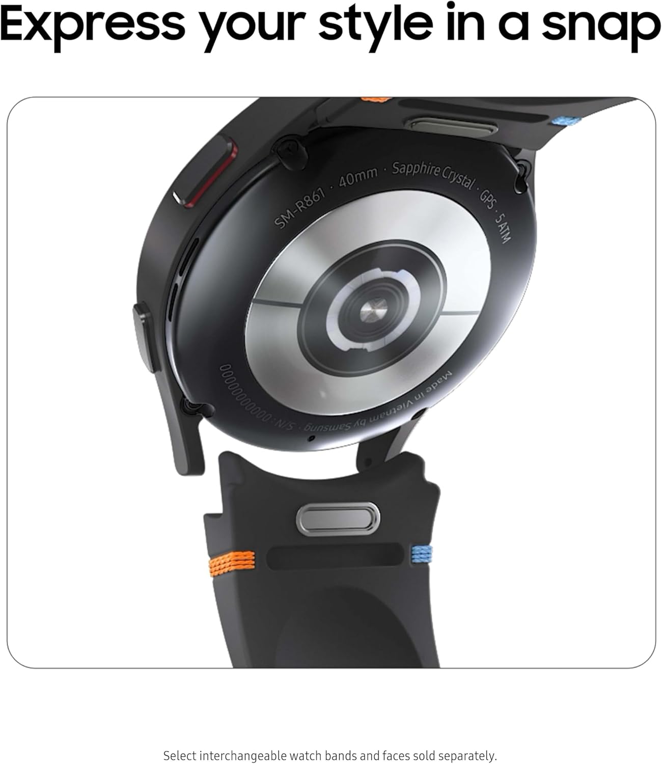 Samsung Galaxy Watch FE 40mm Bluetooth AI Smartwatch w/Fitness Tracking, BIA Sensor, Personalized HR Zones, Heart Rate Tracker, Sleep Monitor, 2024, Pink Gold [US Version, 1Yr Manufacturer Warranty]