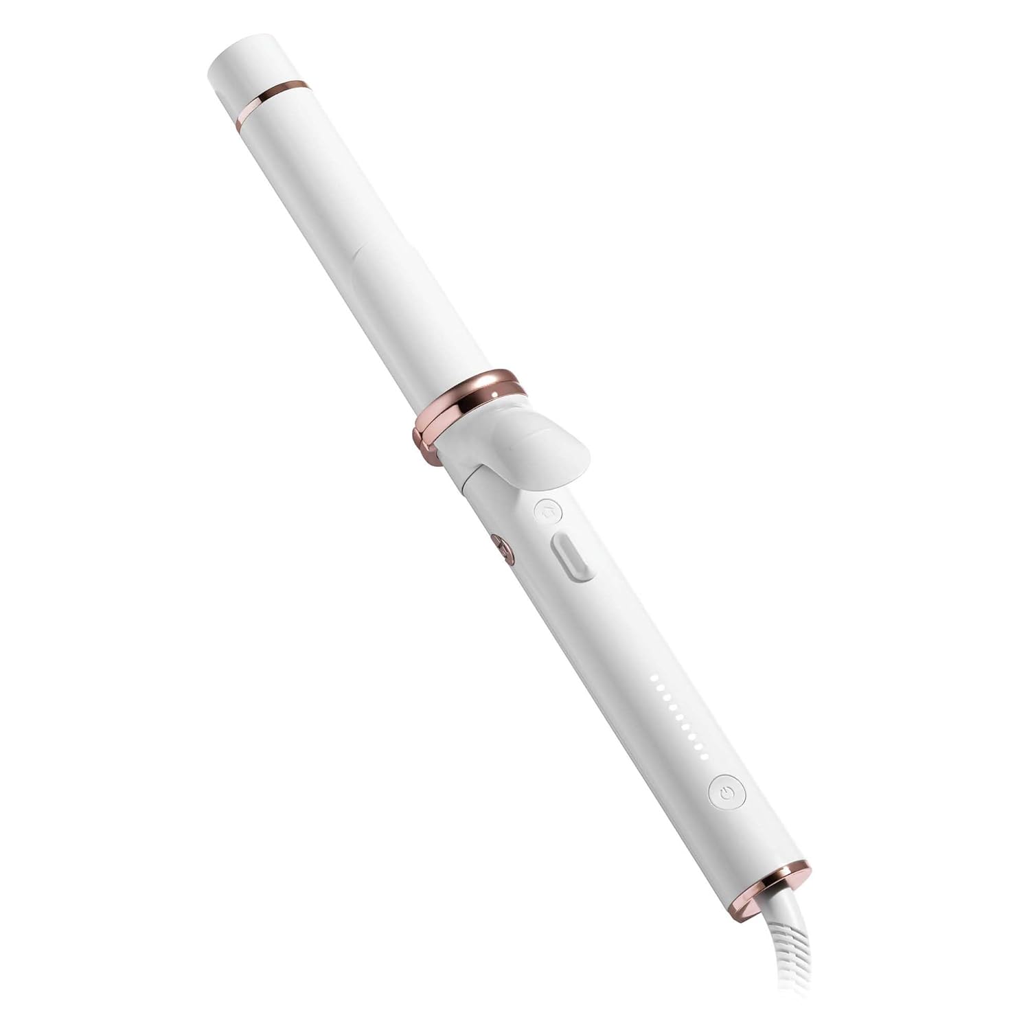 T3 CurlWrap Automatic Rotating Curling Iron with Longer Barrel, 2 Timer Settings, 9 Heat Settings, Auto-Rotating Ceramic Barrel and Ion Generator for Fast, Easy Curls and Waves on All Hair Types