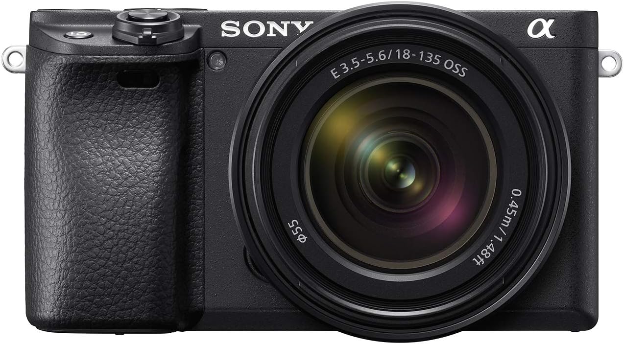 Sony Alpha a6400 Mirrorless Camera: Compact APS-C Interchangeable Lens Digital Camera with Real-Time Eye Auto Focus, 4K Video, Flip Screen & 16-50mm Lens - E Mount Compatible - ILCE-6400L/B, Black