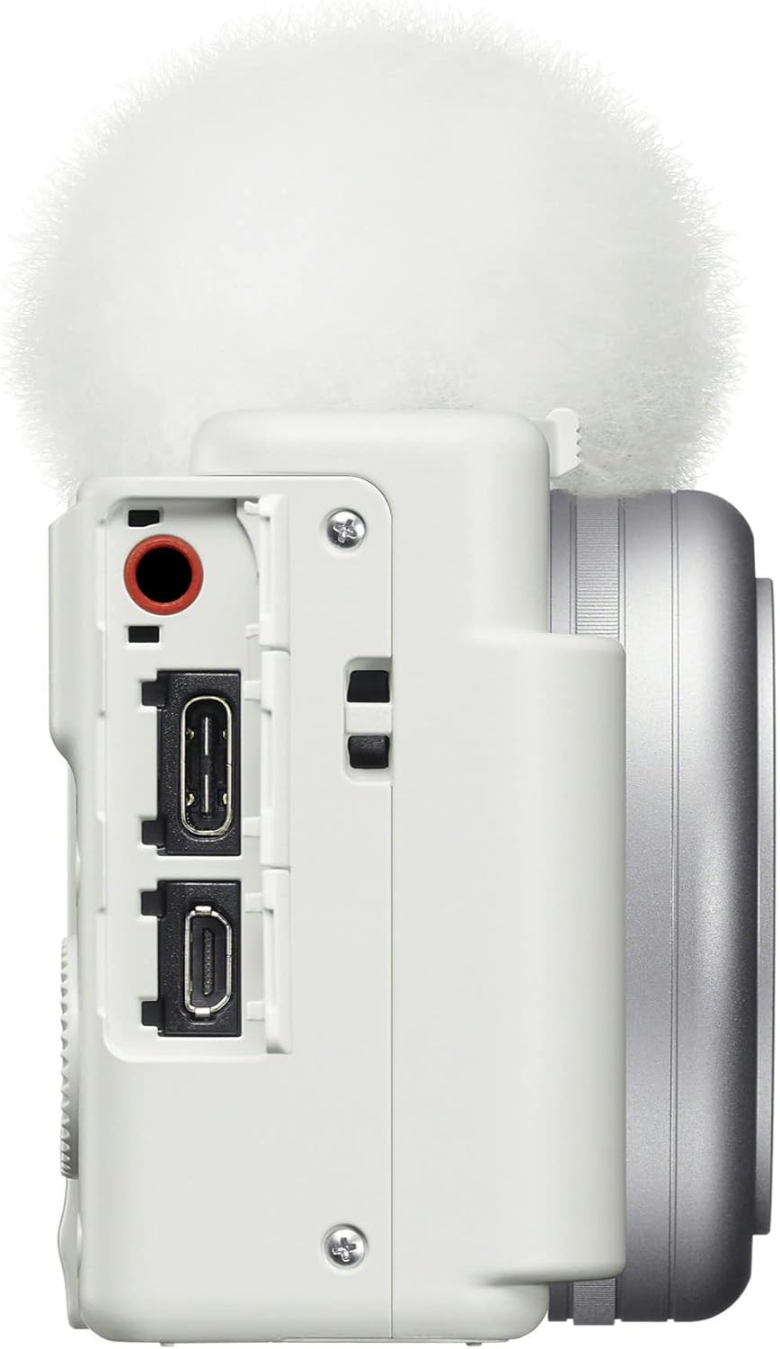 Sony ZV-1F Vlog Camera for Content Creators and Vloggers Black