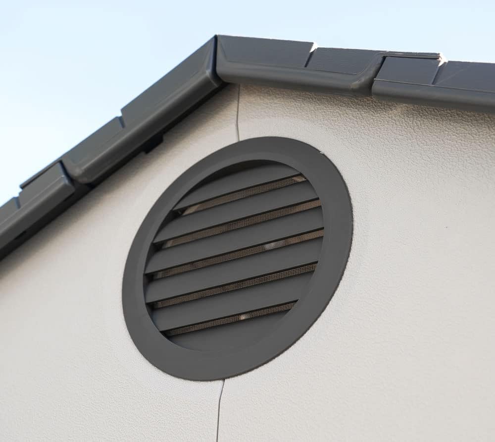 Lifetime 6446 Outdoor Storage Shed, 8 x 15 Foot, Desert Sand