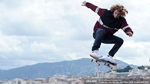 Sony Alpha a6400 Mirrorless Camera: Compact APS-C Interchangeable Lens Digital Camera with Real-Time Eye Auto Focus, 4K Video, Flip Screen & 16-50mm Lens - E Mount Compatible - ILCE-6400L/B, Black