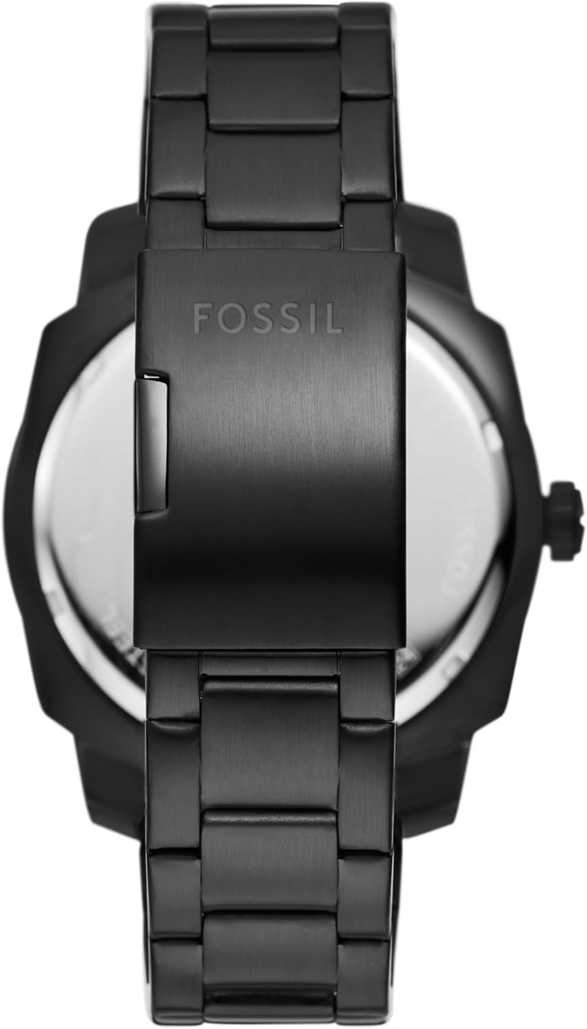 Fossil Machine Men's Watch with Stainless Steel or Leather Band, Chronograph or Analog Watch Display