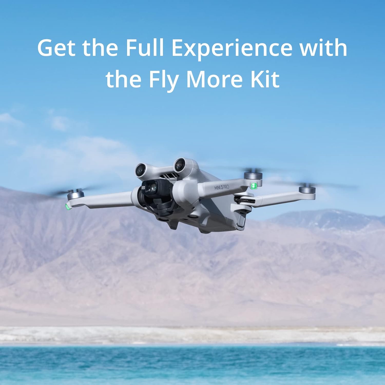 DJI Mini 3 Pro Fly More Kit Plus, incluye dos baterías de vuelo inteligentes Plus, un concentrador de carga bidireccional, control remoto, cable de datos, bolsa de hombro, hélices de repuesto y