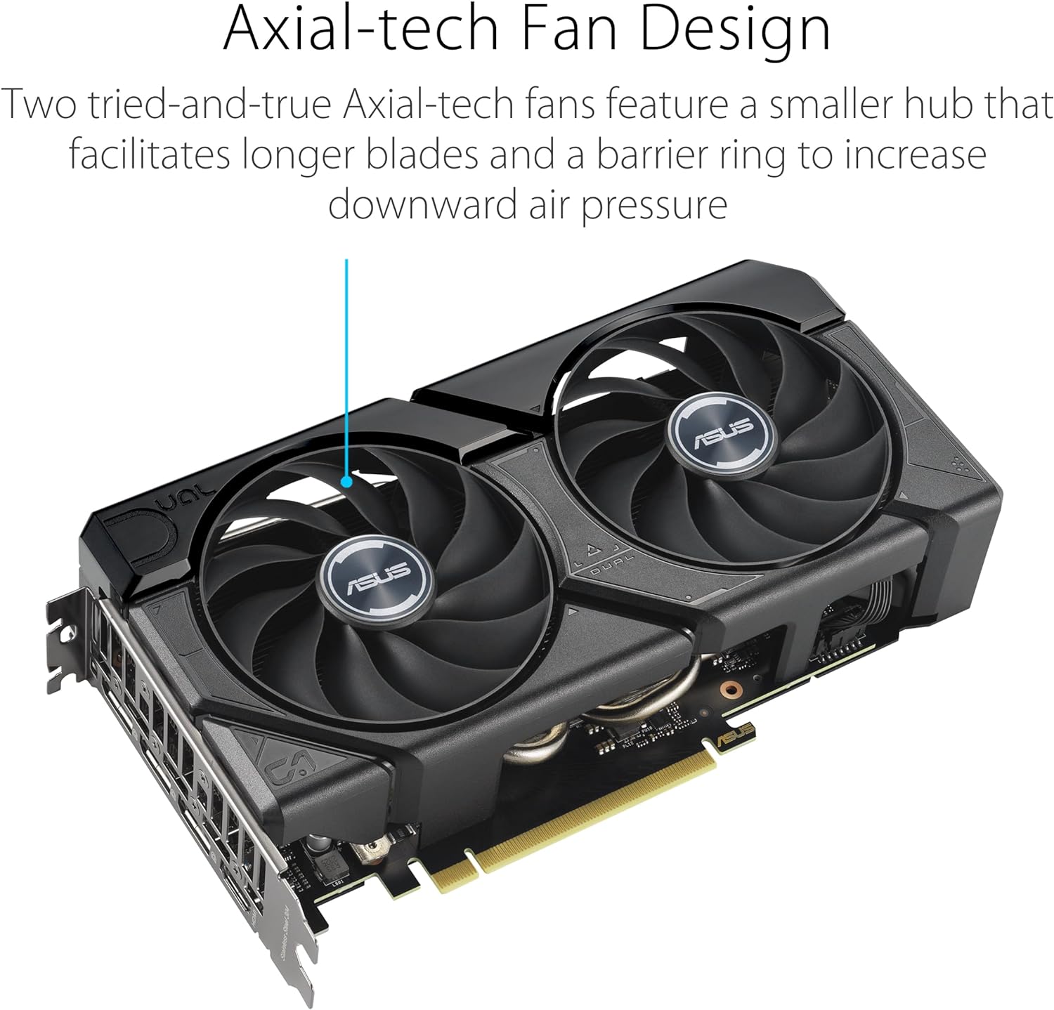 ASUS Dual NVIDIA GeForce RTX 3060 V2 OC Edition 12GB GDDR6 Gaming Graphics Card (PCIe 4.0, 12GB GDDR6 Memory, HDMI 2.1, DisplayPort 1.4a, 2-Slot, Axial-tech Fan Design, 0dB Technology)