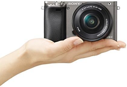 Sony Alpha a6000 Mirrorless Digital Camera with 16-50 mm Lens, 24 MP (White)
