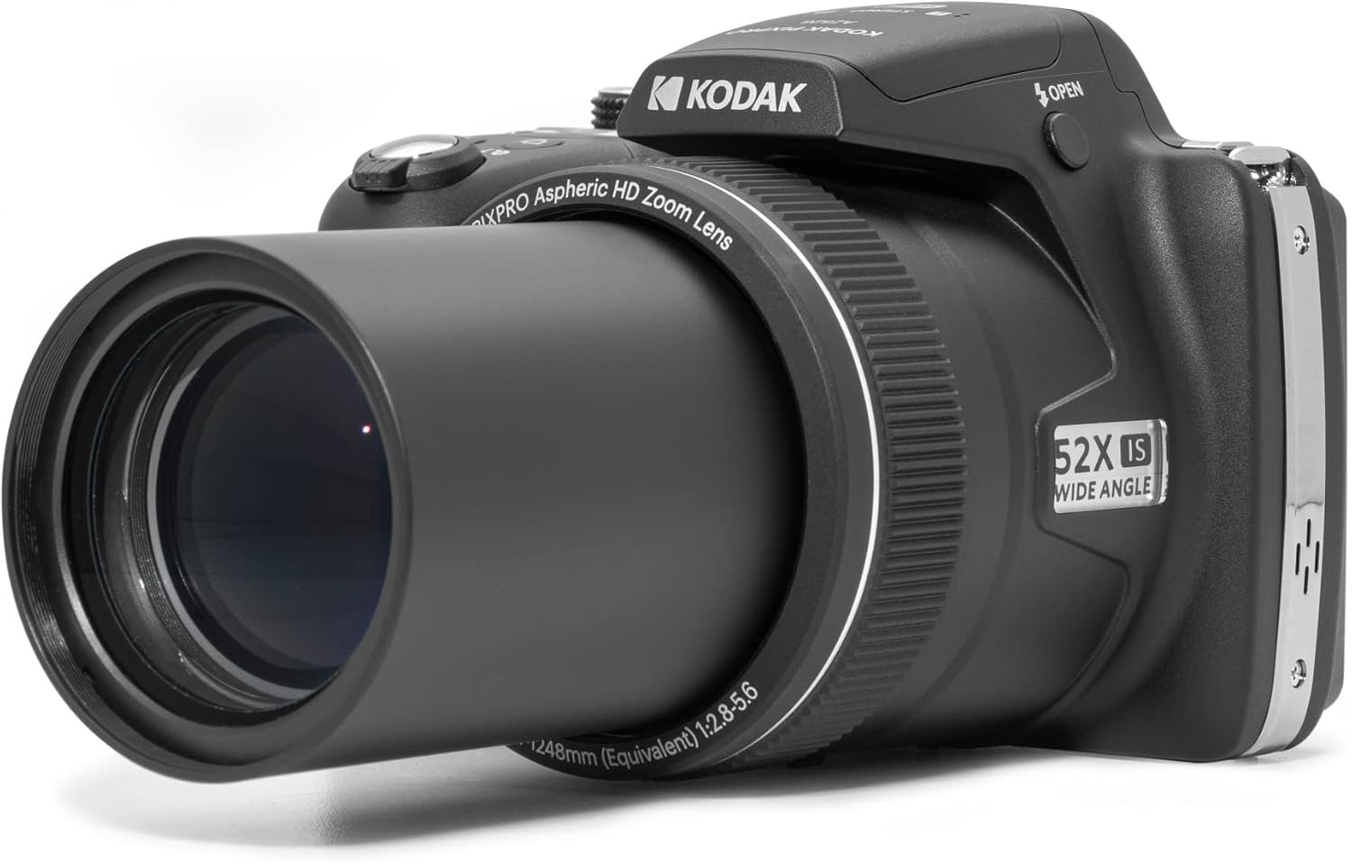 Kodak PIXPRO Astro Zoom AZ528-BK 16 MP Digital Camera with 52x Optical Zoom 24mm Wide Angle Lens 6 fps Burst Shooting 1080P Full HD Video Wi-Fi Connectivity and a 3 LCD Screen (Black)