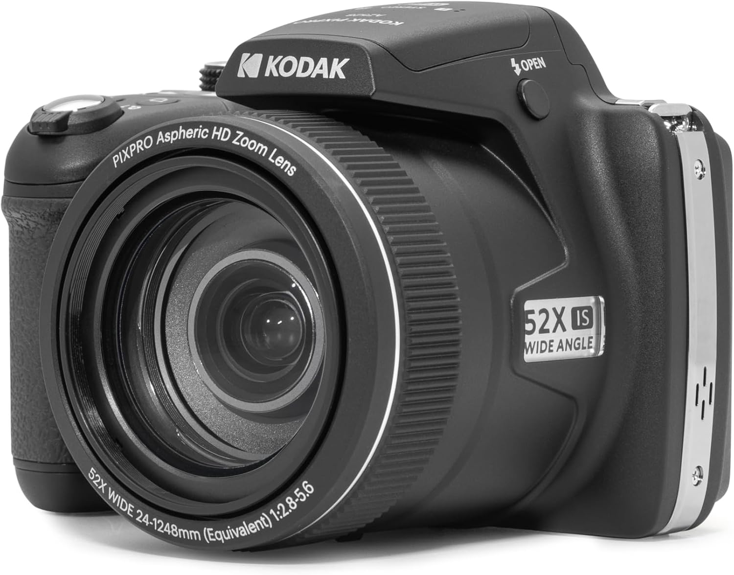 KODAK PIXPRO AZ405-BK 20MP Digital Camera 40X Optical Zoom 24mm Wide Angle Lens Optical Image Stabilization 1080P Full HD Video 3 LCD Vlogging Camera (Black)