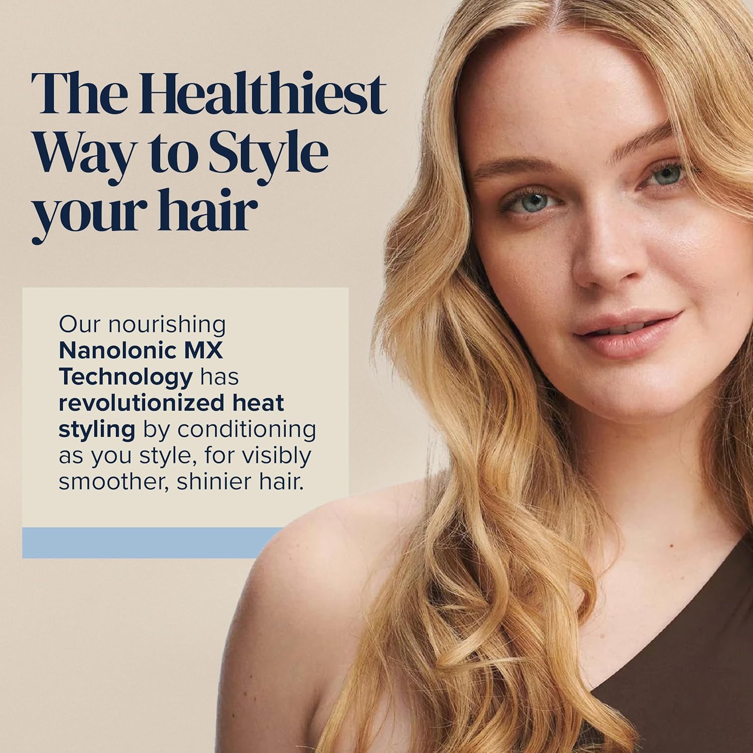 Bio Ionic Long Barrel Styler, .75, 1, 1.25, 1.5 Curling Iron with Moisture Heat Technology & NanoIonic MX, Versatile Curling Wand with Adjustable Heat Settings, Hair Curler with 2 Extended Barrel