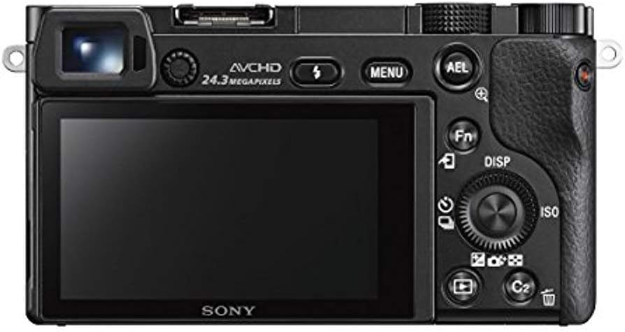 Sony Alpha a6000 Mirrorless Digital Camera with 16-50 mm Lens, 24 MP (White)