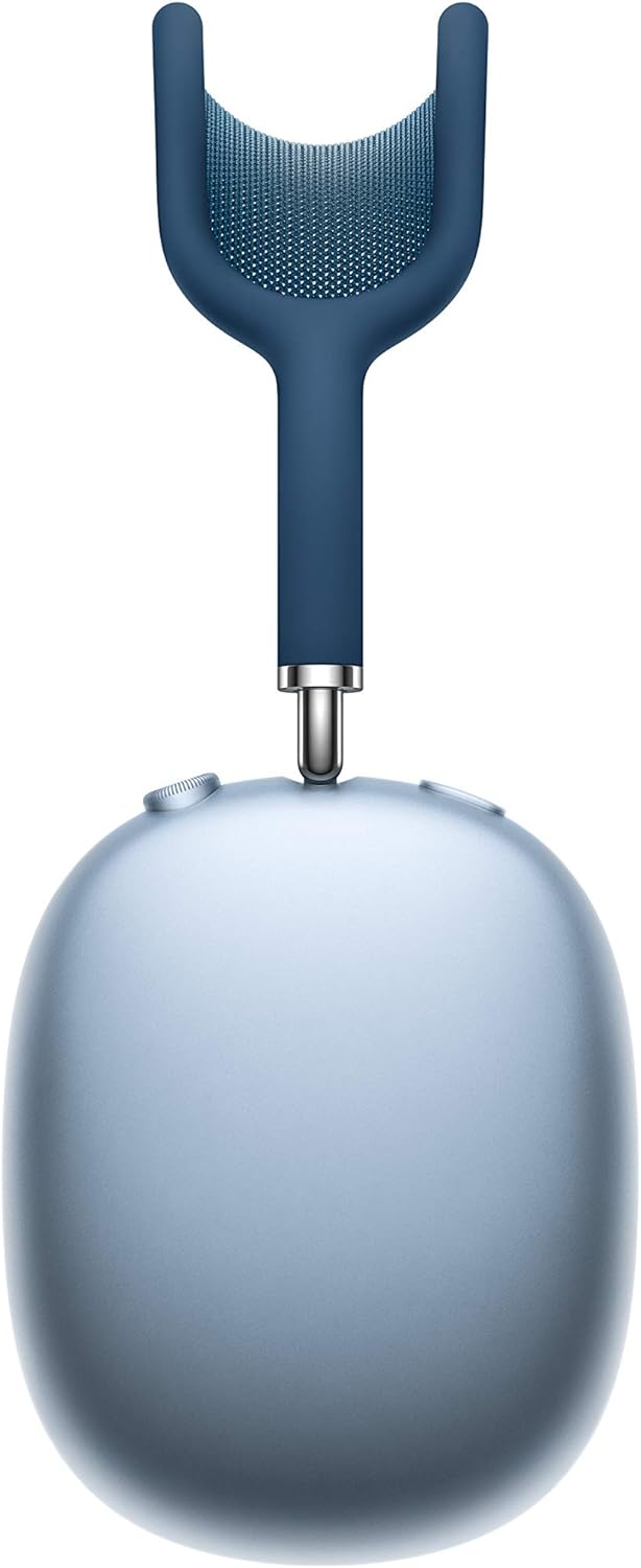 Apple AirPods Max Wireless Over-Ear Headphones, Active Noise Cancelling, Transparency Mode, Personalized Spatial Audio, Dolby Atmos, Bluetooth Headphones for iPhone – Silver