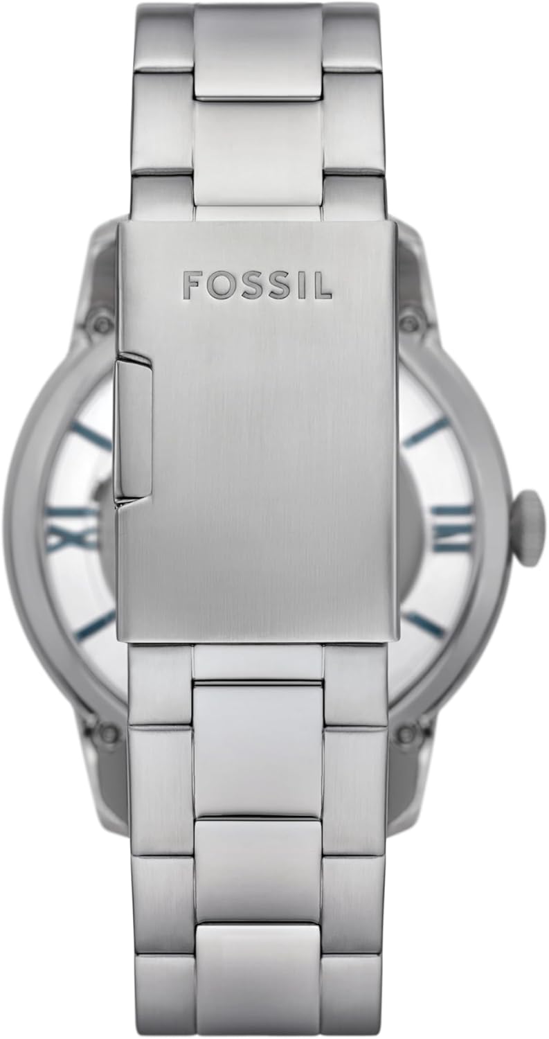 Fossil Townsman Men's Automatic Watch with Mechanical Movement and Skeleton Dial